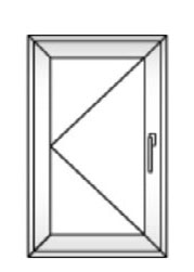 Casement window - Style 1